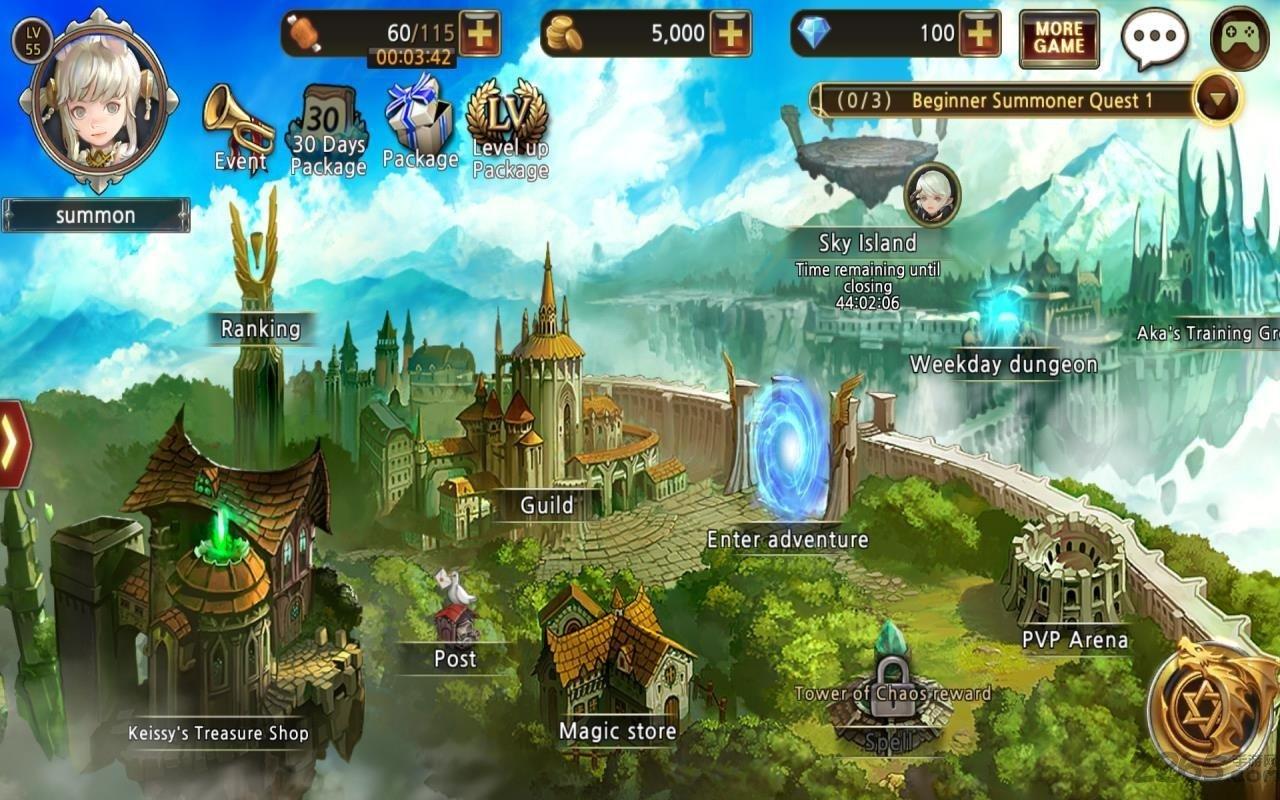 summon rush手游下载,summonrush,对战手游,魔法手游,韩国手游